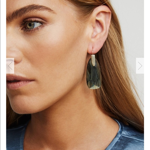 Kendra Scott Jewelry Kendra Scott Maize Gold Drop Clear Earrings